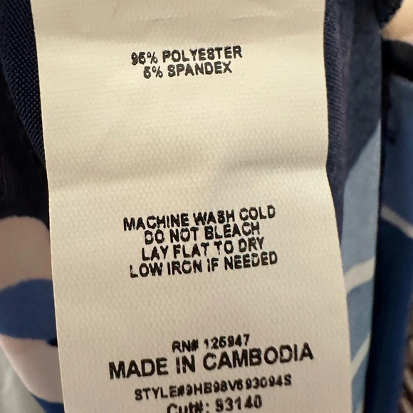 COCOMO PM Vibrant Multi Color 3/4Th Sleeves Top BNWT - Picture 7 of 9